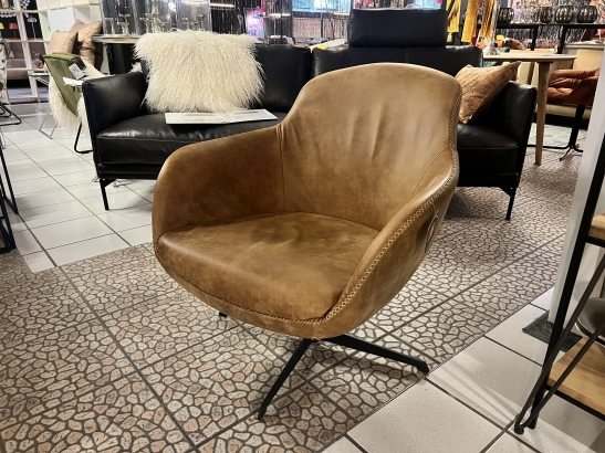 Nr. 17 I Angebot SALE % / Het Anker Sessel Candy / Leder / Ausstellungsware sofort verfügbar